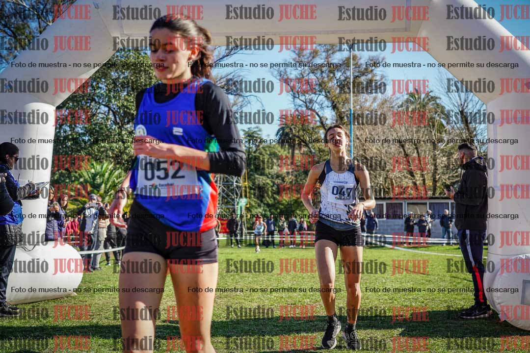 Fotos de la llegada del cross de 3000 m