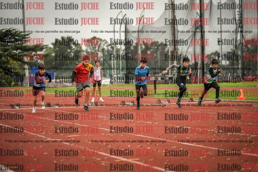 Fotos de los 50 m llanos de varones