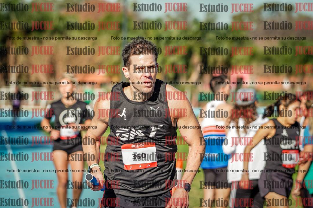 Fotos durante los relevos