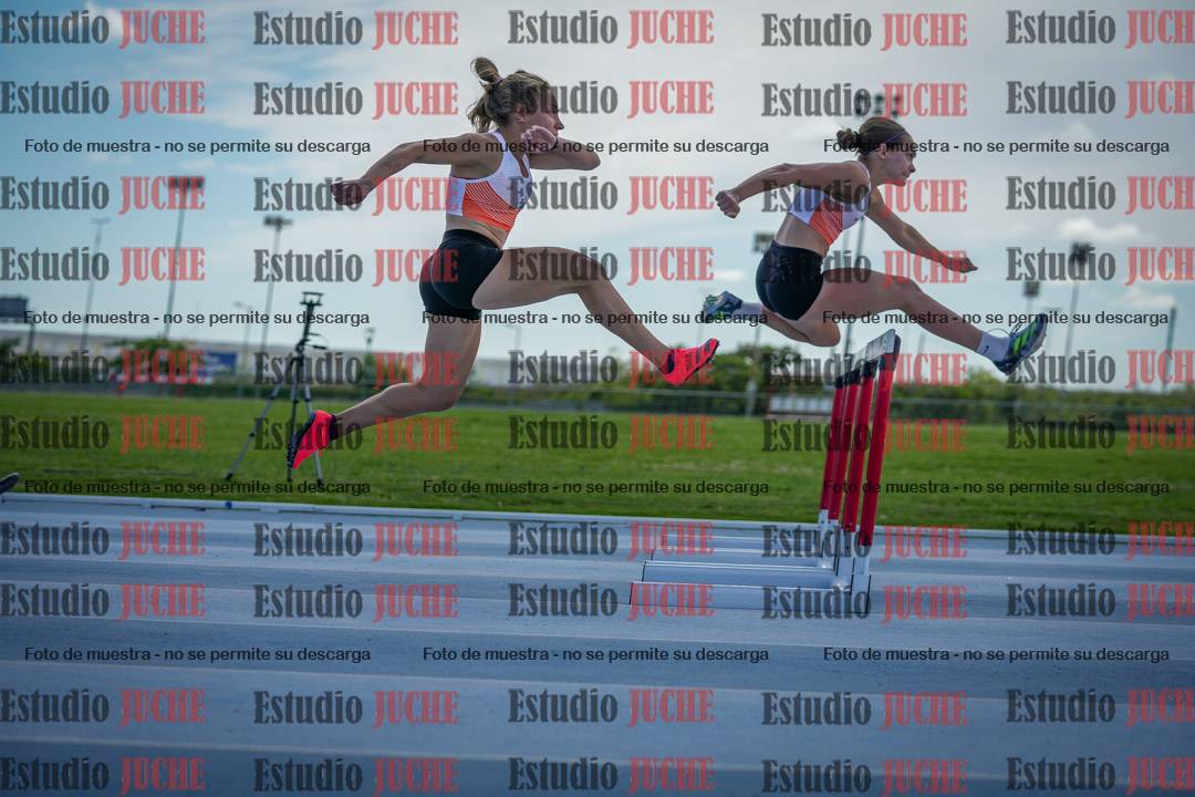 Fotos de los 60 m con vallas de mujeres