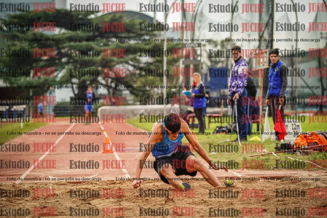 Fotos del salto triple de varones