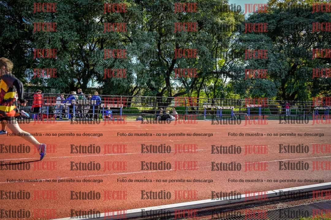 Fotos de los 100 m llanos de varones