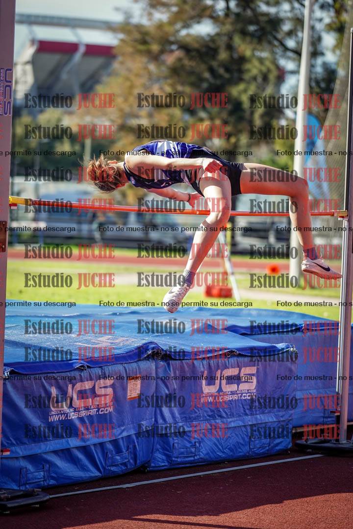 Fotos del salto en alto de mujeres