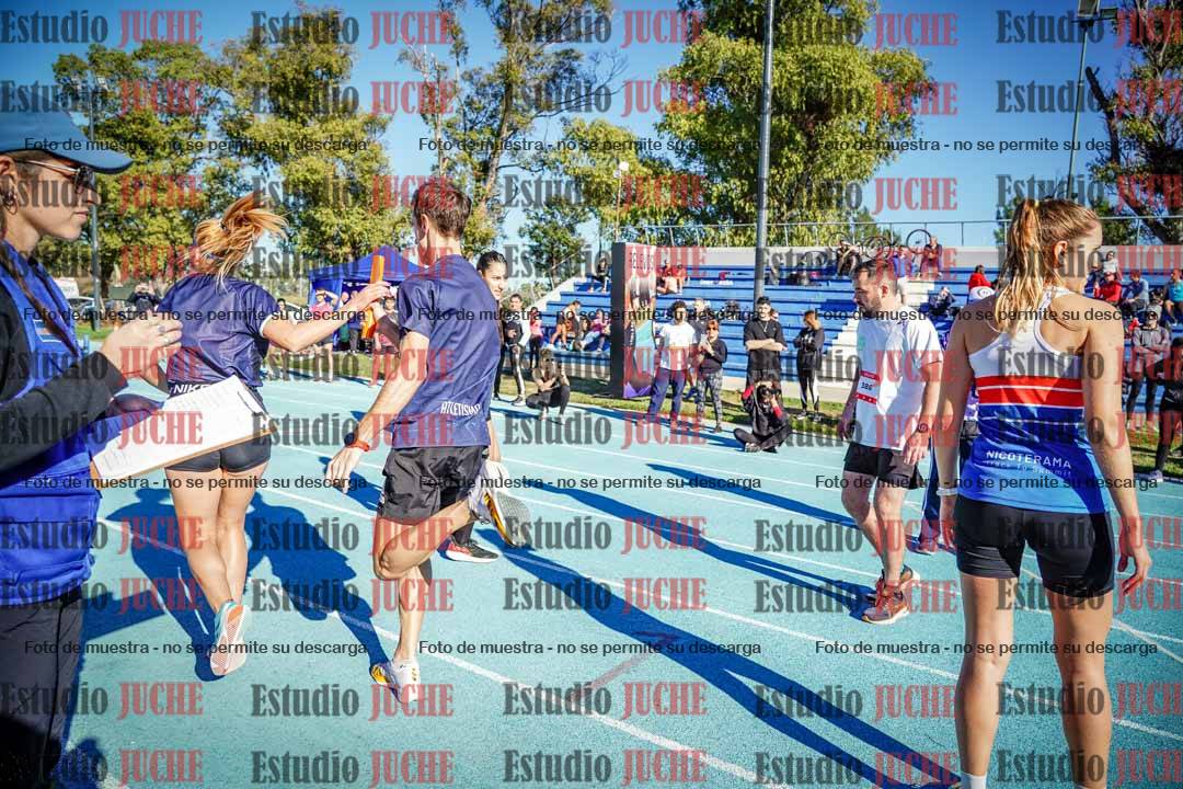 Fotos durante los relevos