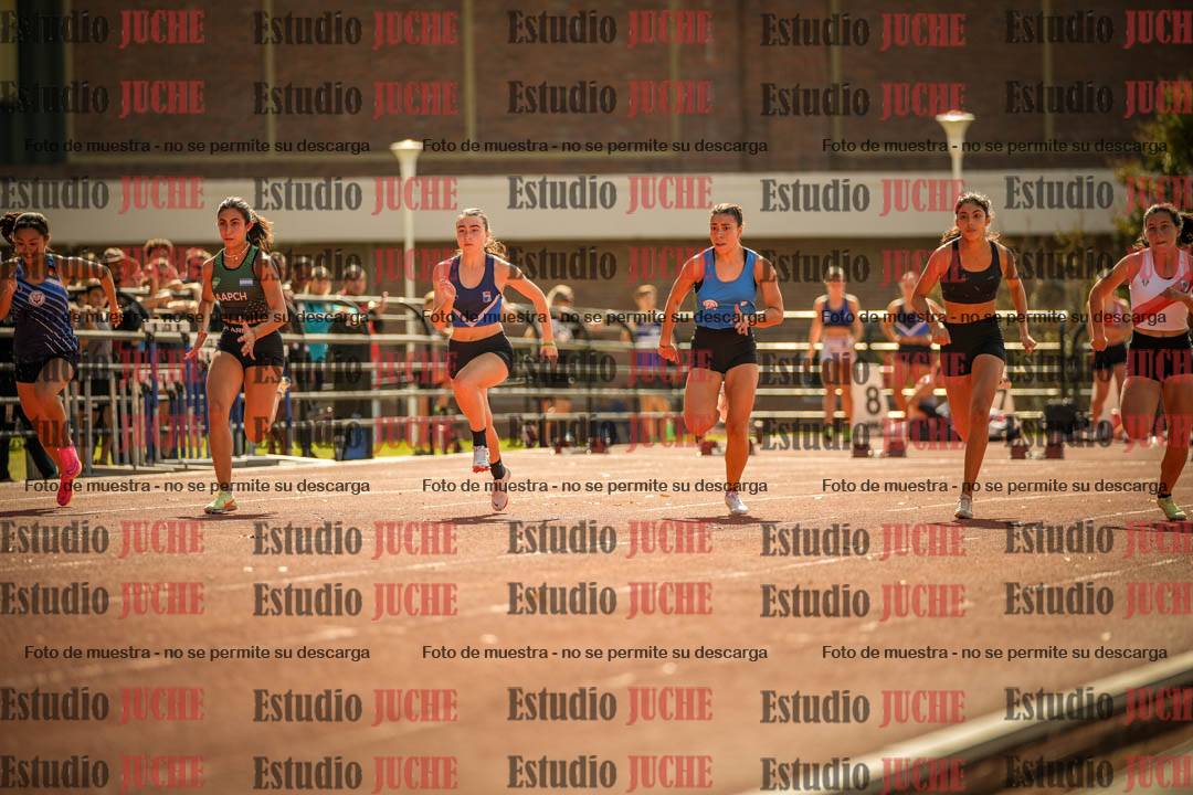 Fotos de los 100 m llanos de mujeres