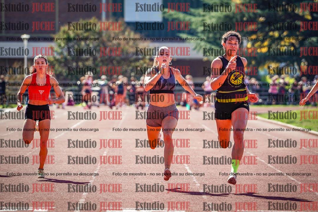 Fotos de los 100 m llanos de mujeres
