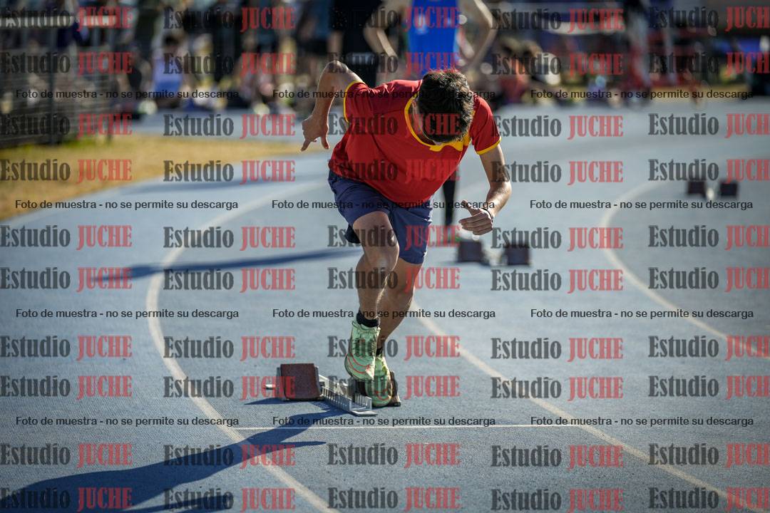 Fotos de los 400 m llanos de varones
