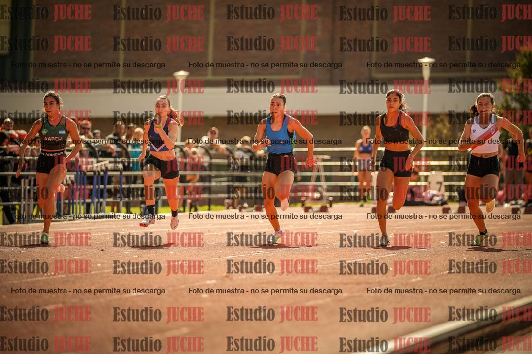 Fotos de los 100 m llanos de mujeres