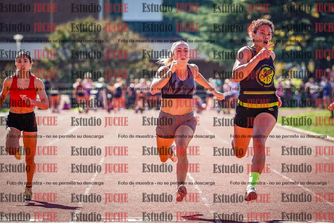 Fotos de los 100 m llanos de mujeres