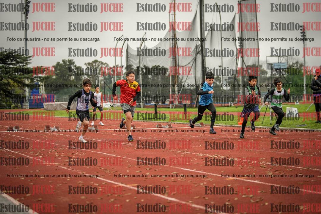 Fotos de los 50 m llanos de varones