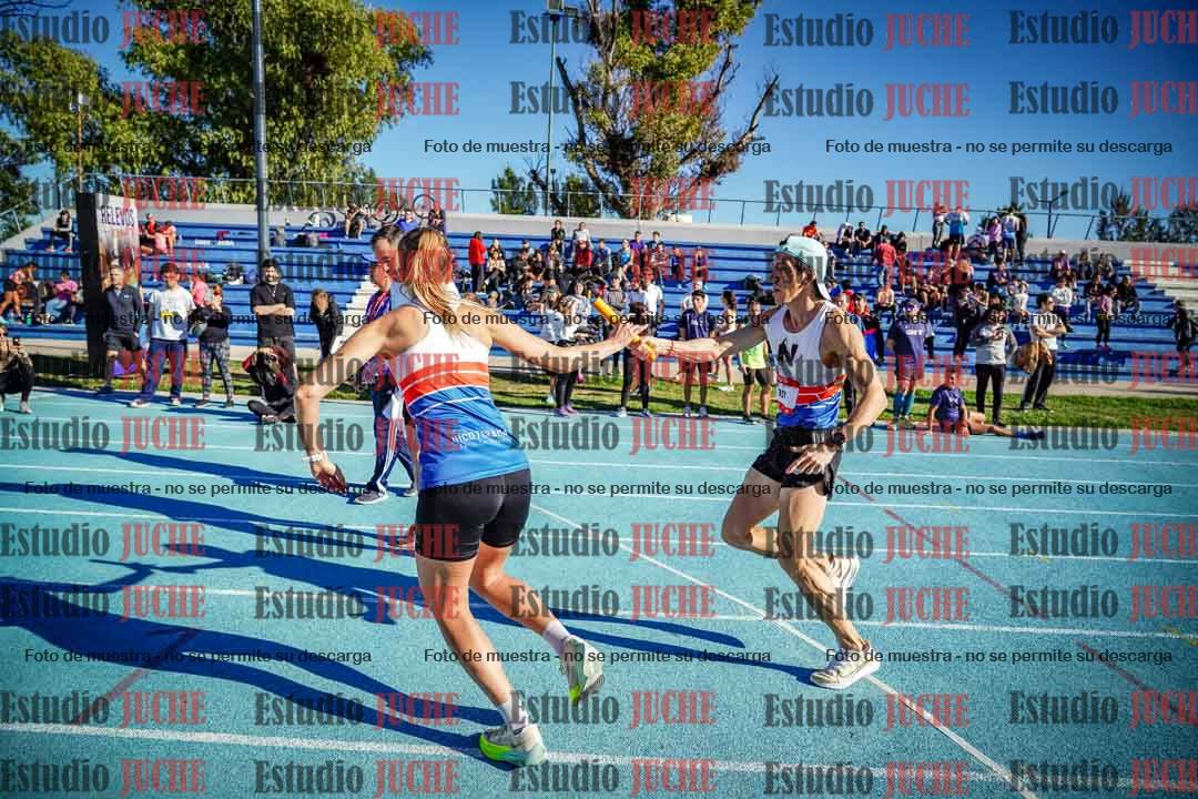 Fotos durante los relevos