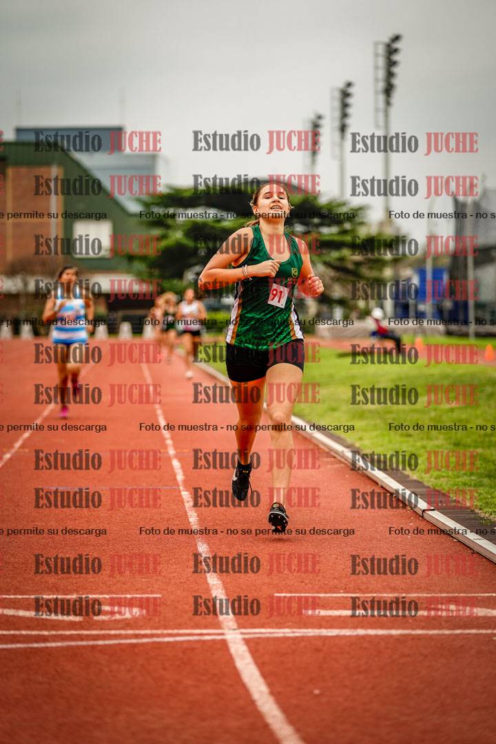 Fotos de los 600 m llanos de mujeres - hexatlón 6