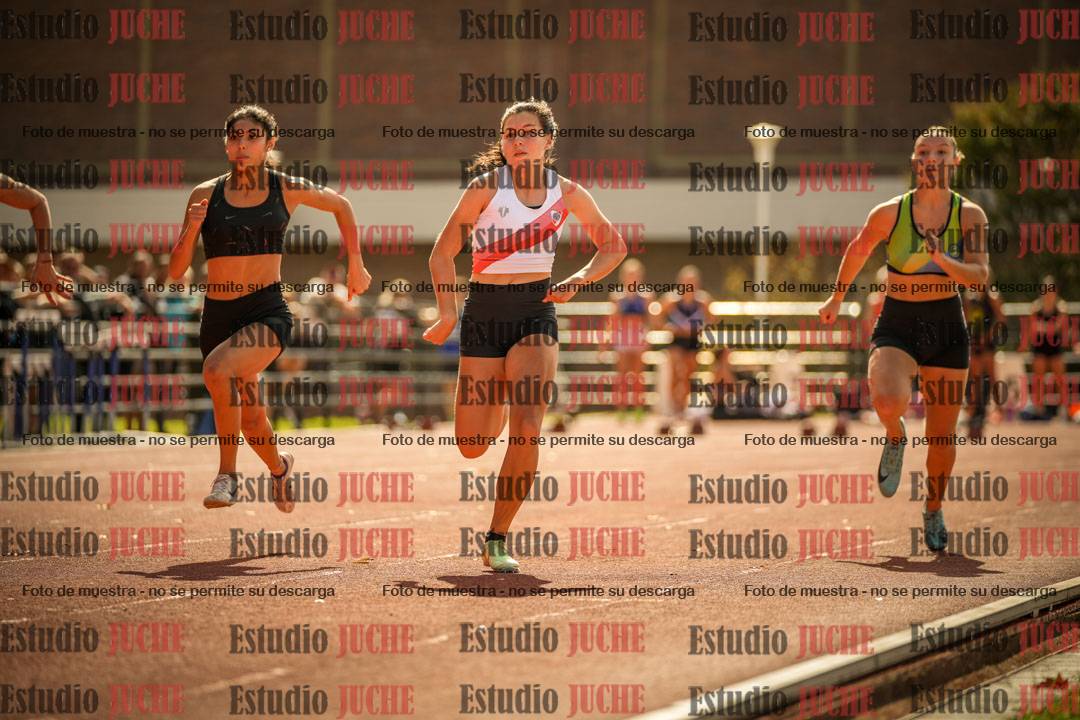 Fotos de los 100 m llanos de mujeres