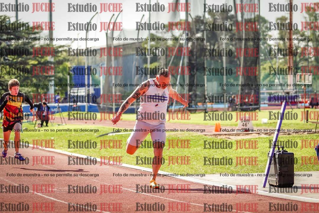 Fotos de los 100 m llanos de varones