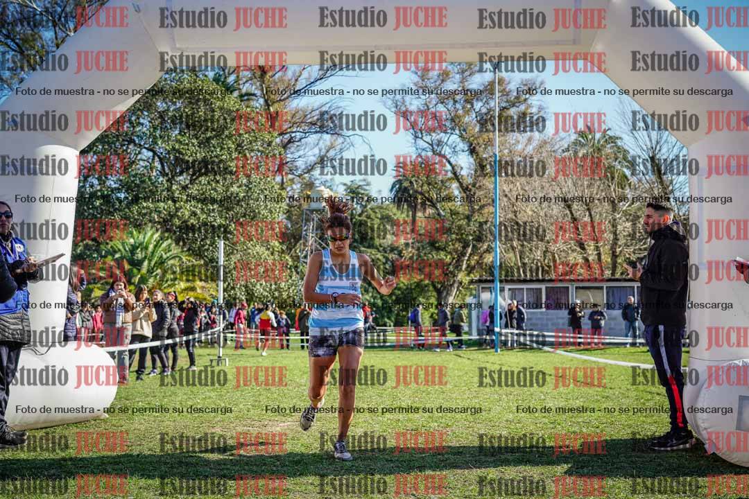 Fotos de la llegada del cross de 3000 m