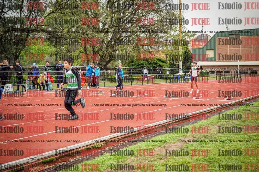 Fotos de los 50 m llanos de varones