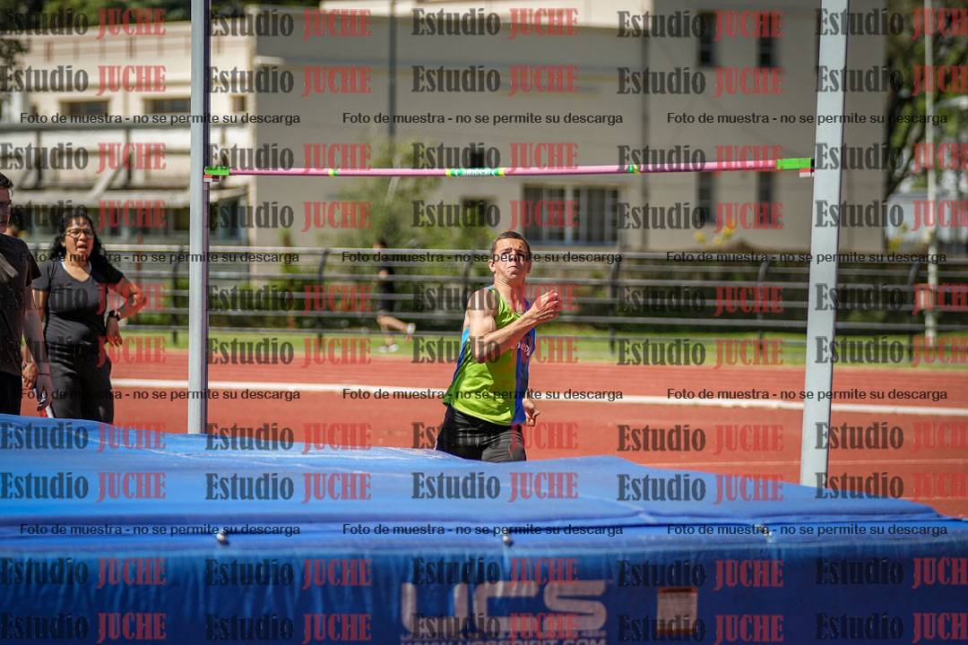 Fotos del salto en alto de varones