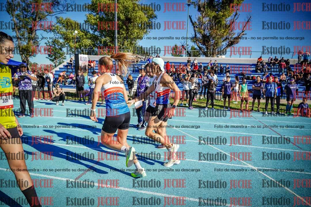 Fotos durante los relevos