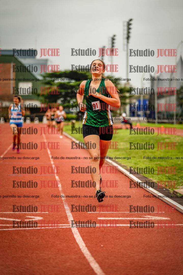 Fotos de los 600 m llanos de mujeres - hexatlón 6