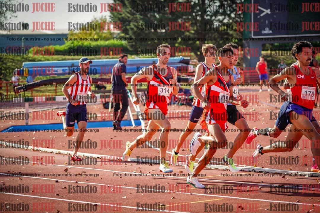 Fotos de los 1500 m llanos de varones