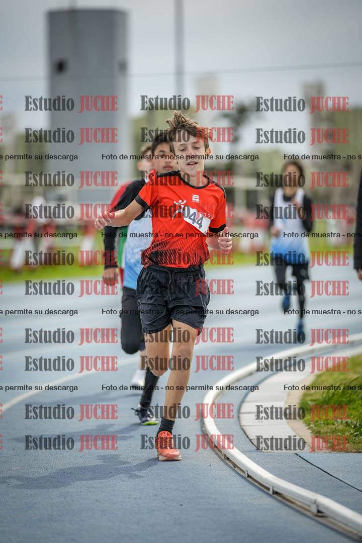 Fotos de los 800 m llanos de varones - U14