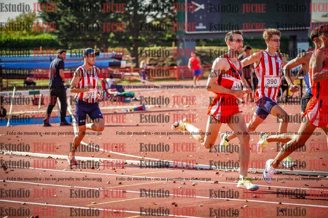 Fotos de los 1500 m llanos de varones