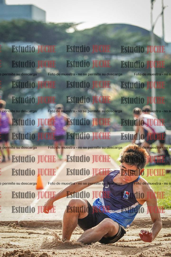 Fotos del salto triple de varones