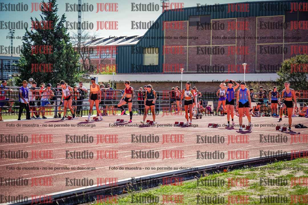 Fotos de los 100 m llanos de mujeres