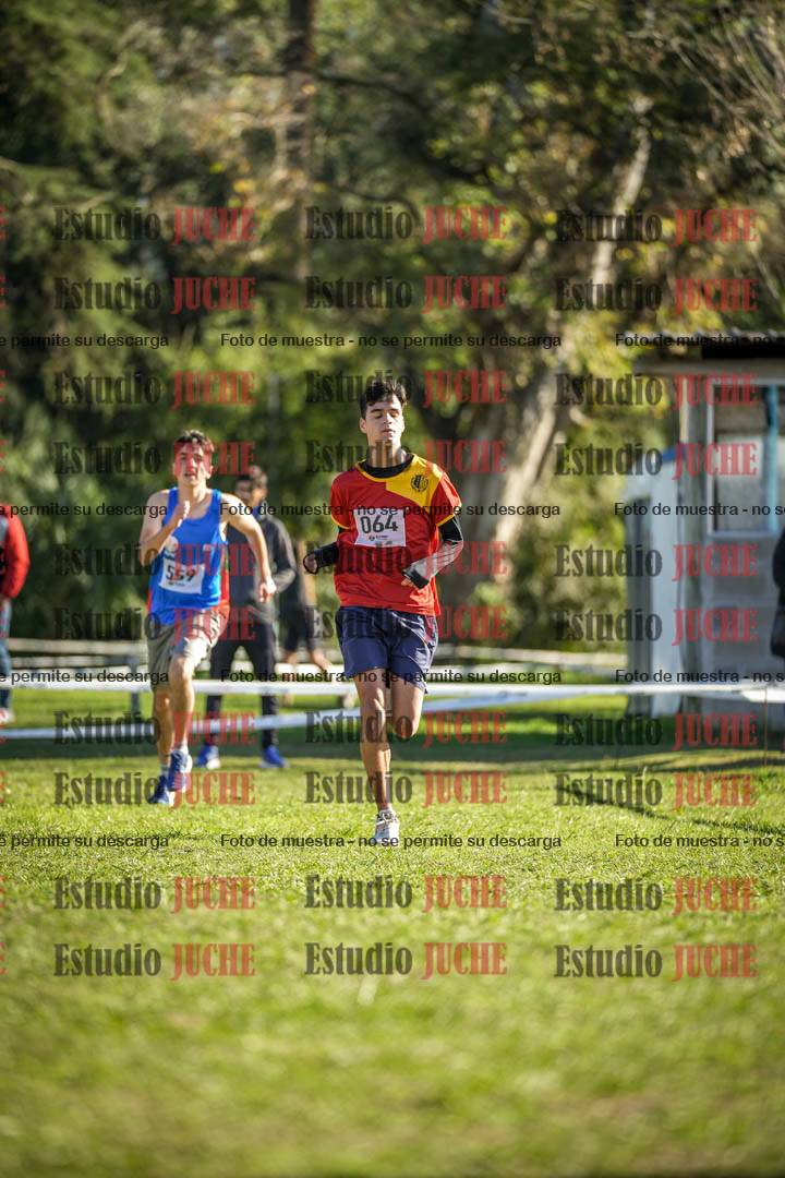 Fotos de la llegada del cross de 3000 m