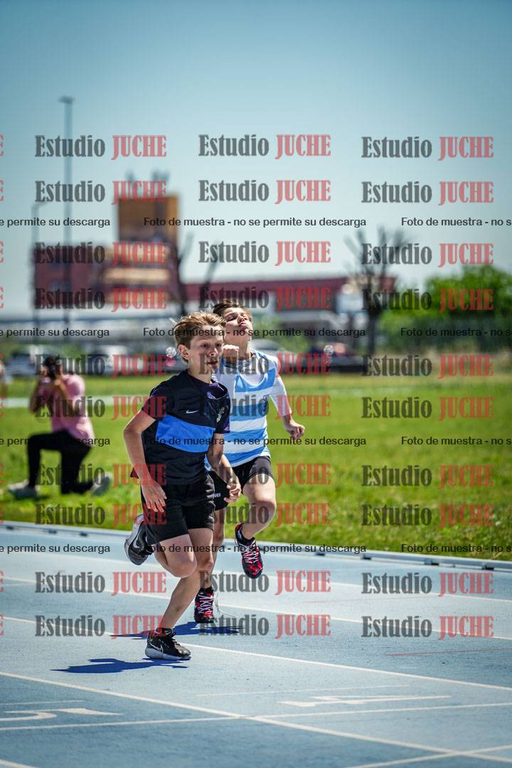 Fotos de los 60 m con vallas de varones