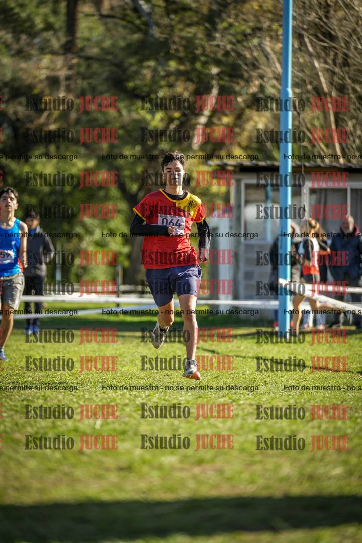 Fotos de la llegada del cross de 3000 m