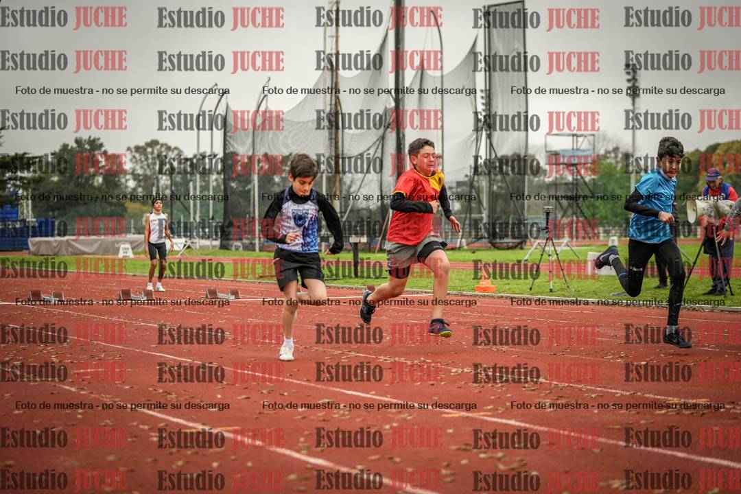 Fotos de los 50 m llanos de varones