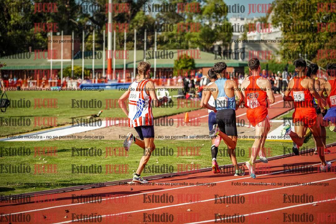 Fotos de los 1500 m llanos de varones