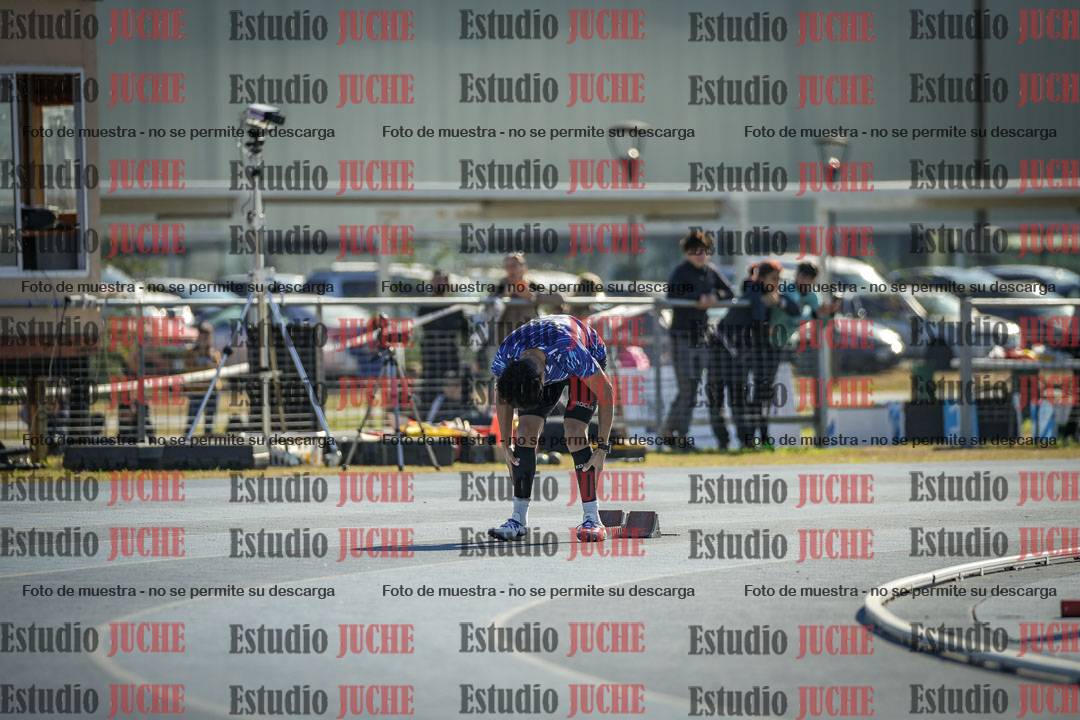Fotos de los 400 m llanos de varones
