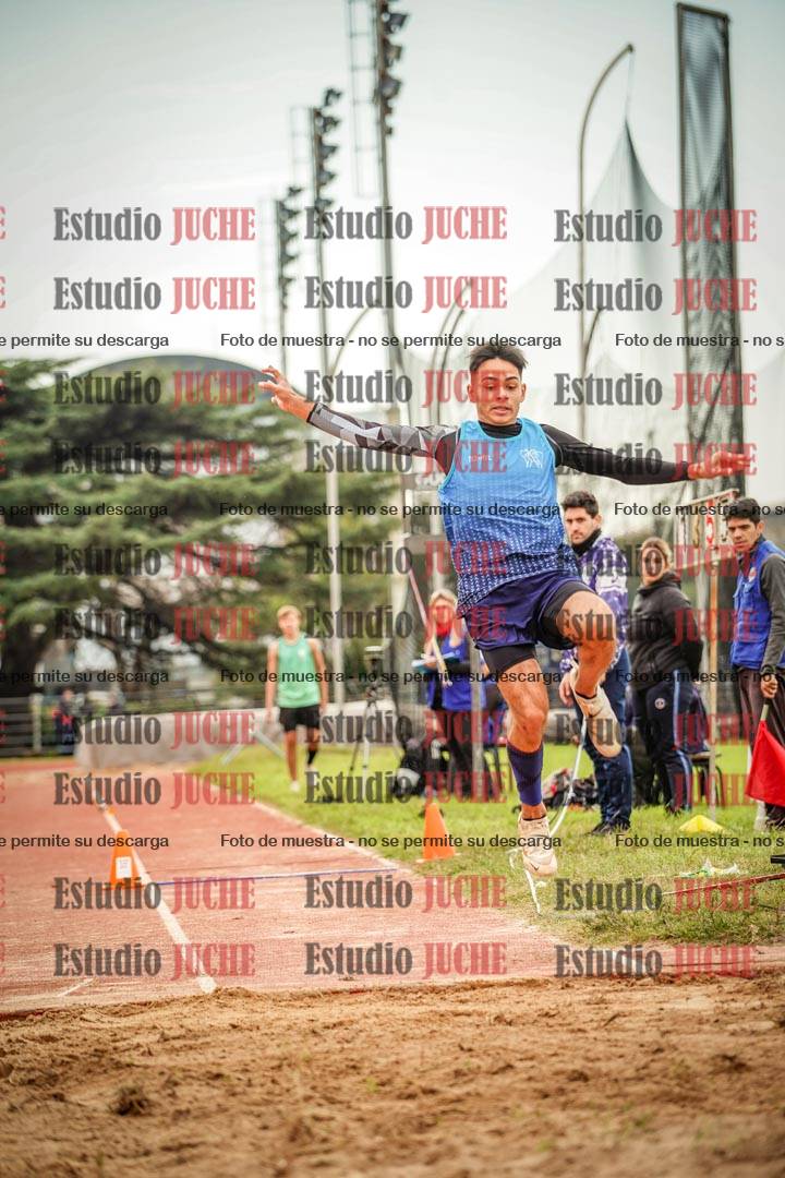 Fotos del salto triple de varones
