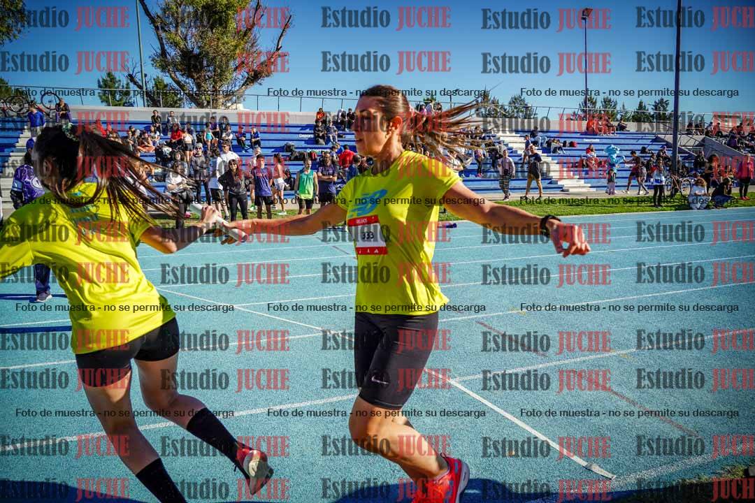 Fotos durante los relevos