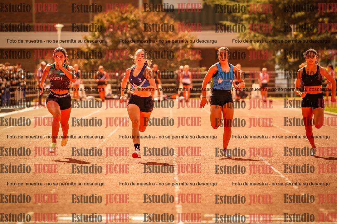 Fotos de los 100 m llanos de mujeres