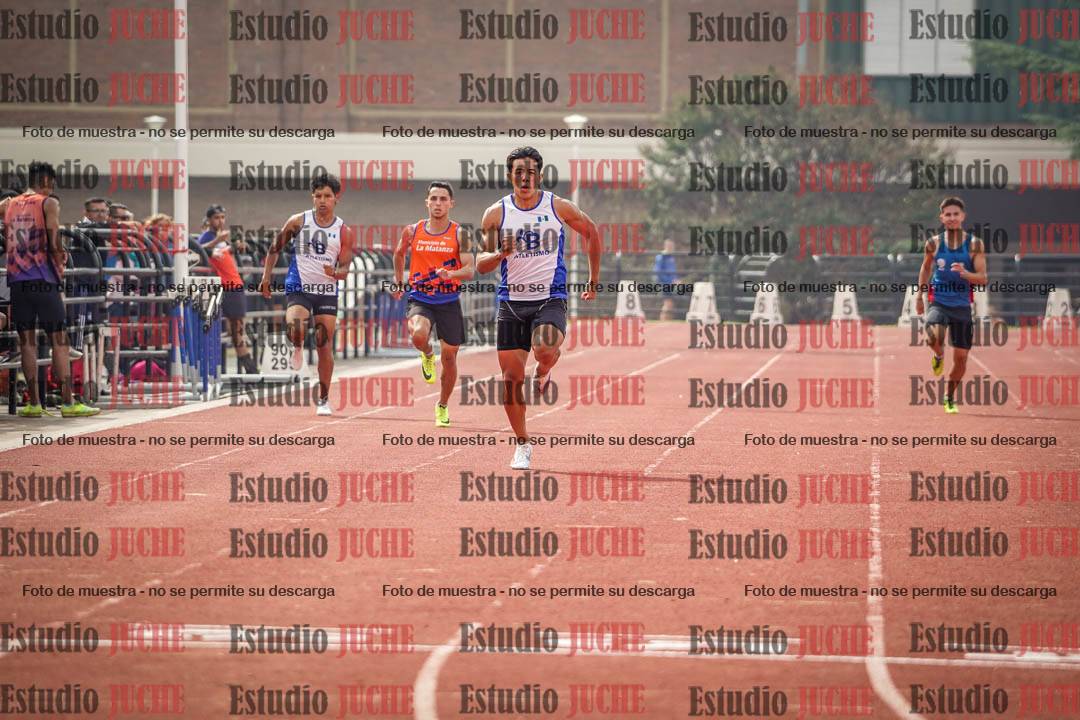 Fotos de los 200 m llanos de varones