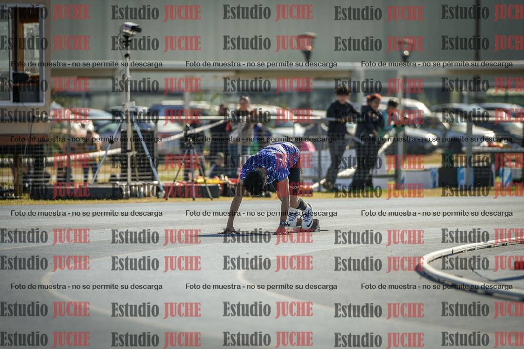 Fotos de los 400 m llanos de varones