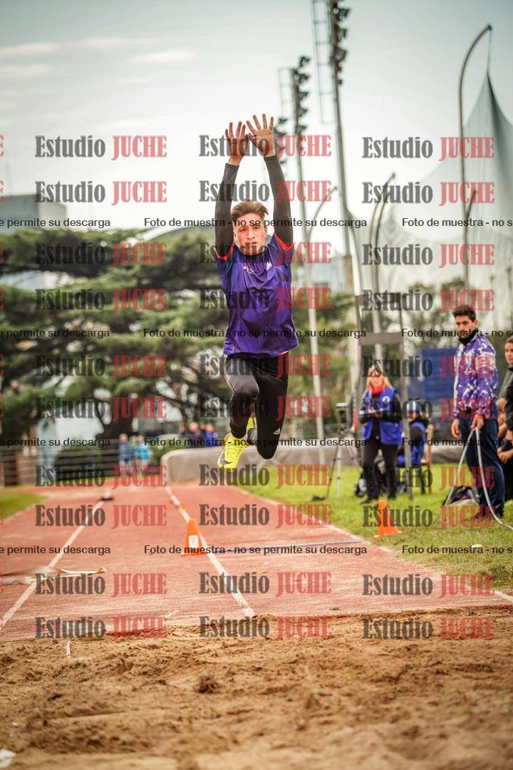 Fotos del salto triple de varones