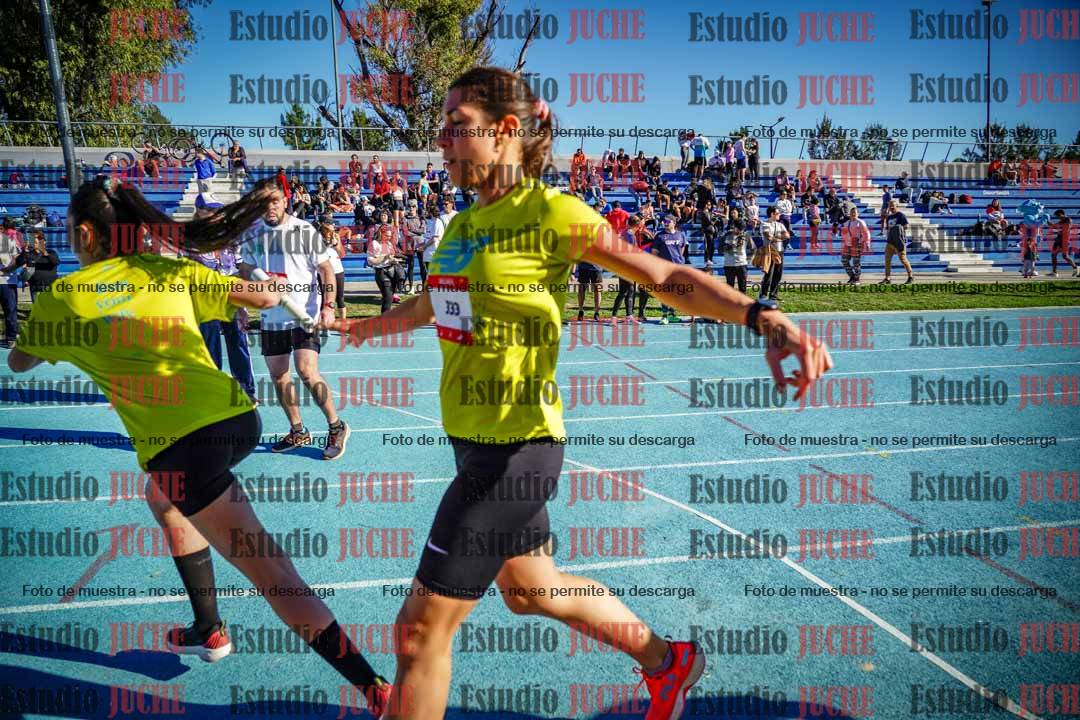 Fotos durante los relevos