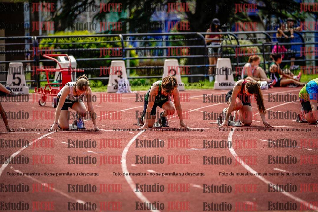 Fotos de los 100 m de mujeres