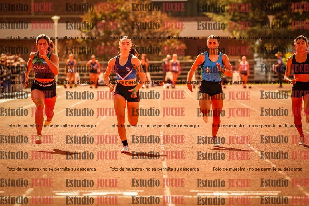 Fotos de los 100 m llanos de mujeres