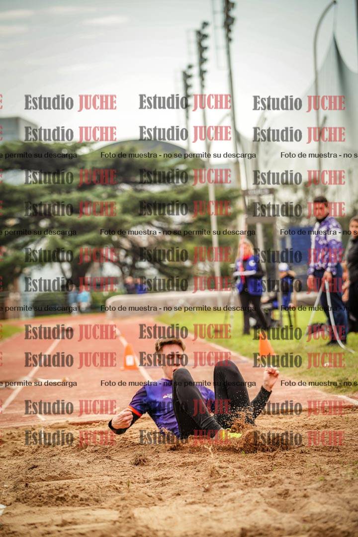 Fotos del salto triple de varones