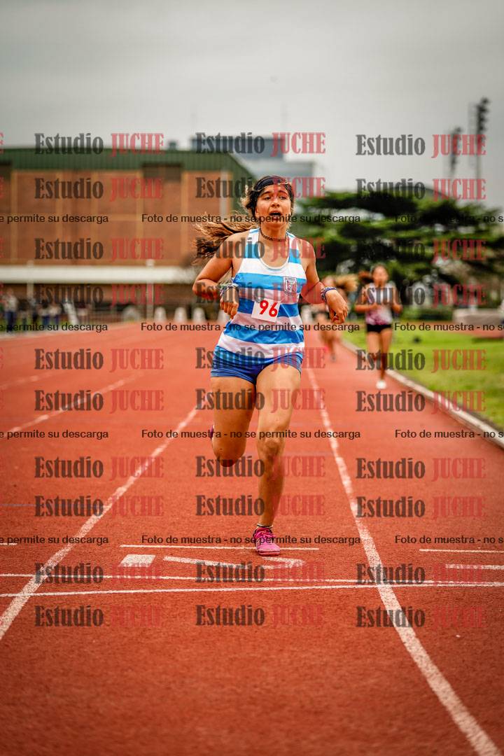 Fotos de los 600 m llanos de mujeres - hexatlón 6