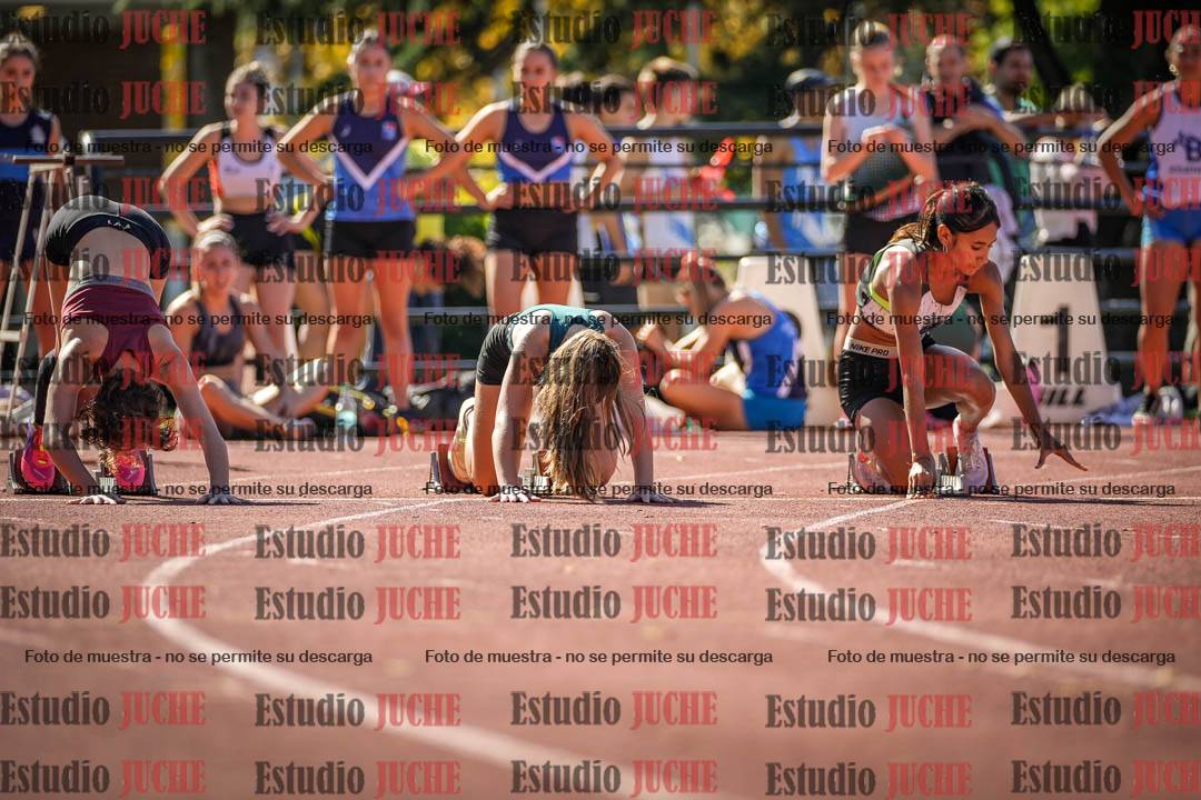 Fotos de los 100 m llanos de mujeres