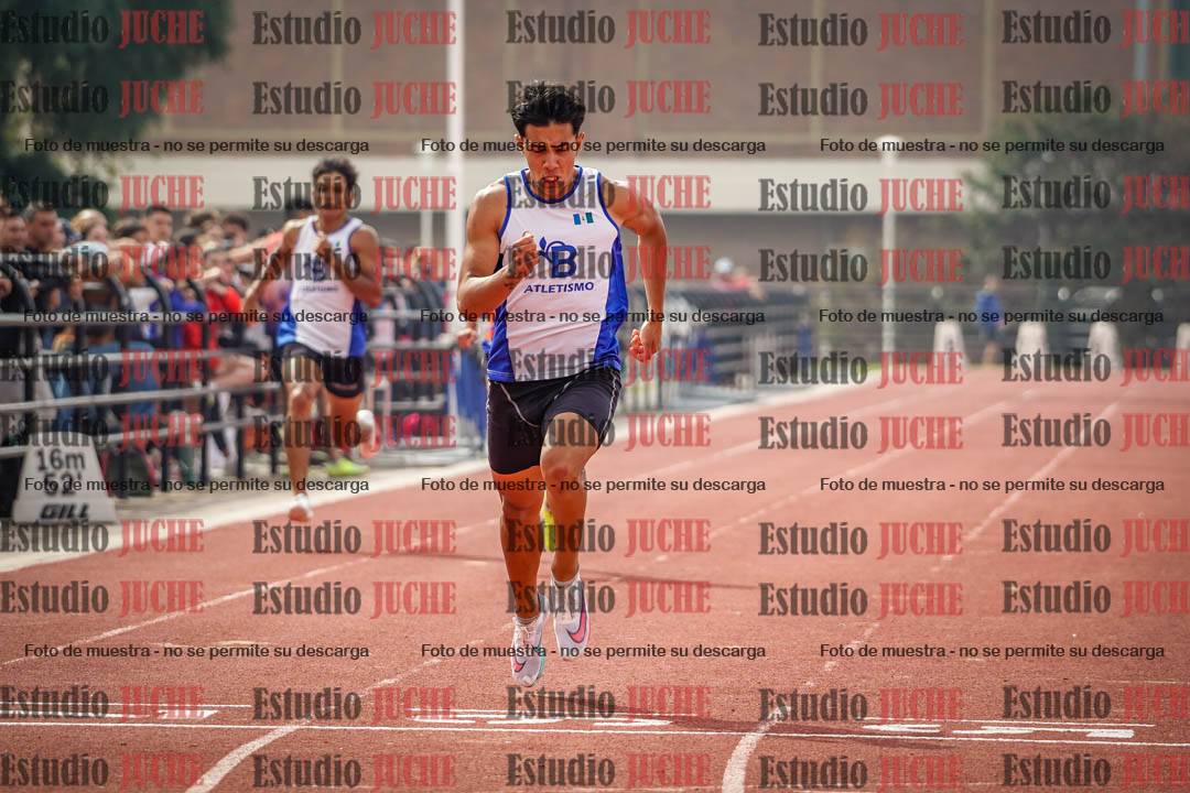 Fotos de los 200 m llanos de varones