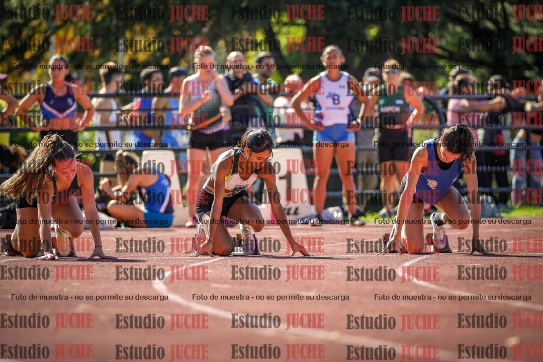 Fotos de los 100 m llanos de mujeres