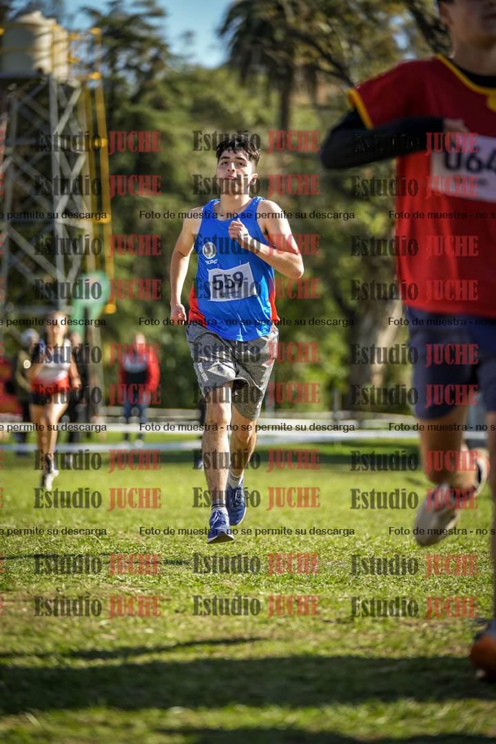 Fotos de la llegada del cross de 3000 m