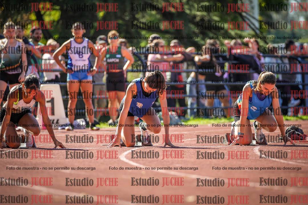 Fotos de los 100 m llanos de mujeres